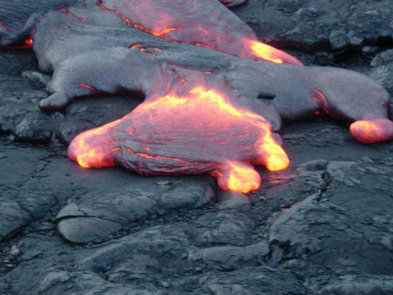 Amazing Pic Lava Flow